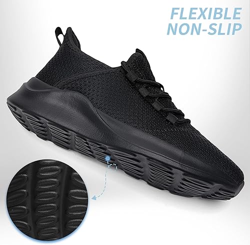 Miniatura 6 de Tenis para hombre, ligeros, transpirables, para correr, entrenamiento, antideslizantes, a la moda, para caminar, trabajar, viajar