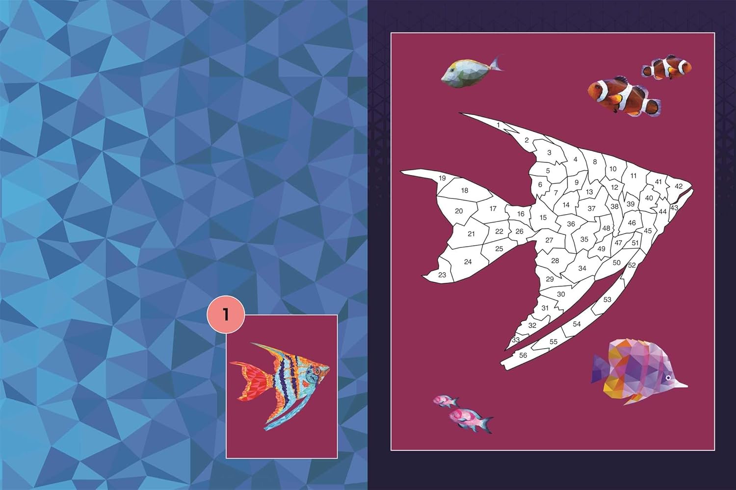 Sticker By Numbers: Ocean: Create Amazing 3-D Pictures - Image 2