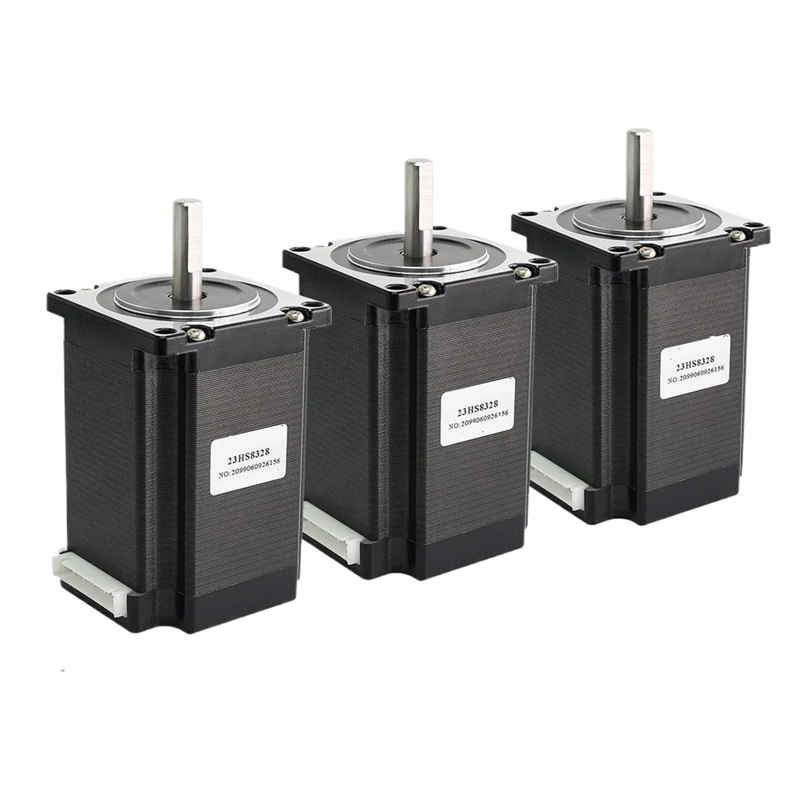 Motor Paso a Paso 3 uds Nema23 Motor Paso a Paso 2.8A 220N.cm NEMA 23 23HS8328 57X83MM for Impresora 3D CNC fresadora de Grabado 12v Motor Paso a Paso