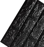 Vista 26 de ECYC Ltd Paneles de pared de espuma de ladrillo 3D de 13.78 x 30.31 x 0.18 pulgadas, paneles de papel tapiz de espuma autoadhesivos, calcomanías