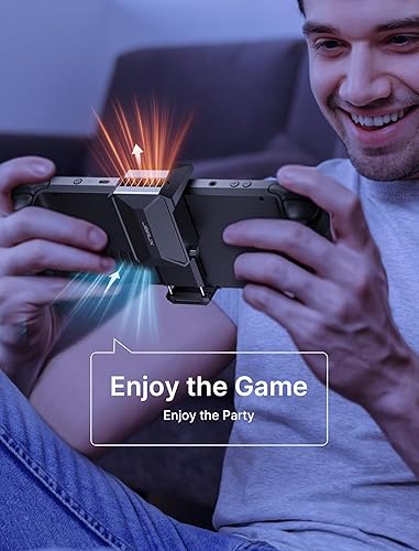 Miniatura 6 de JSAUX Ventilador de refrigeración para cubierta de vapor, enfriador innovador con soporte compatible con Steam Deck OLED-GP0201