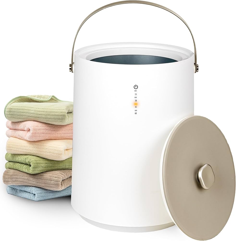 Large Towel Warmer For Bathroom - 23L Luxury Towel Warmer Bucket