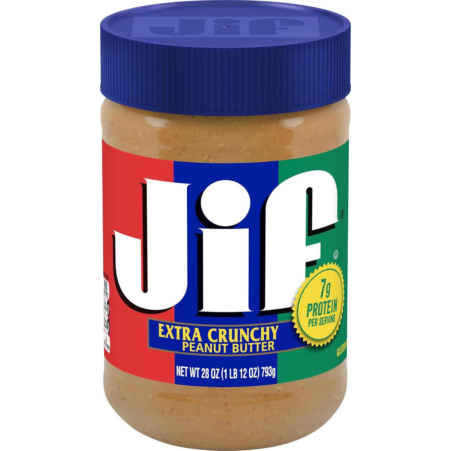 Jif Extra Crunchy Peanut Butter (10 x 28 oz)
