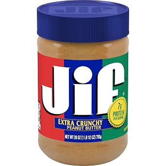 Jif Extra Crunchy Peanut Butter, 28-Ounce Jar