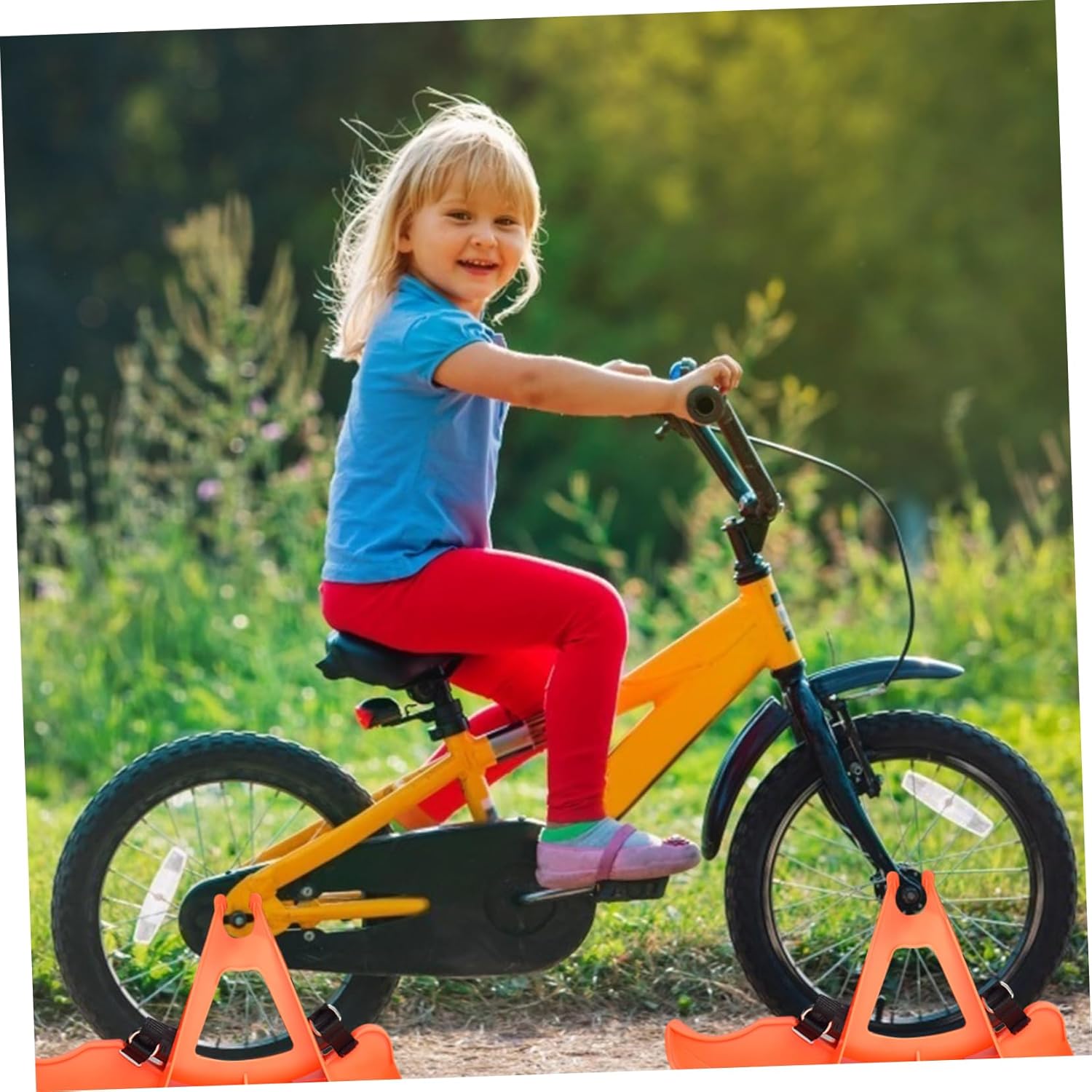 GALPADA 1Set Bike Stand Durable Skiing Accessory for Winter Fun Cold Resistant Bike Rack Premium for Transformation