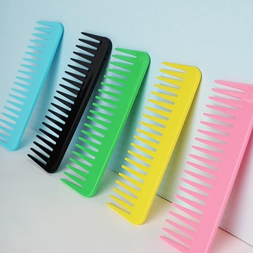 Miniatura 4 de Peine de dientes anchos morado