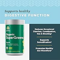 Vista 3 de Polvo orgánico SuperGreens de la marca Axe Organicspor el Dr. Axe