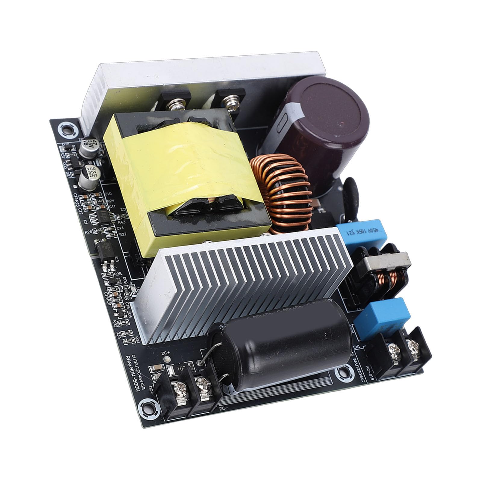Ausla Module d'alimentation d'Amplificateur isolé PCB en Cuivre Pur, Module 'alimentation à Découpage DC 600 W, Démarrage Progressif à Faible Ondulation pour Amplificateur Numérique TPA3255,