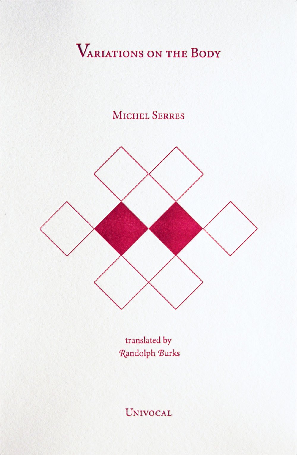 Variations on the Body by Michel Serres PAPERBACK 9781937561062
