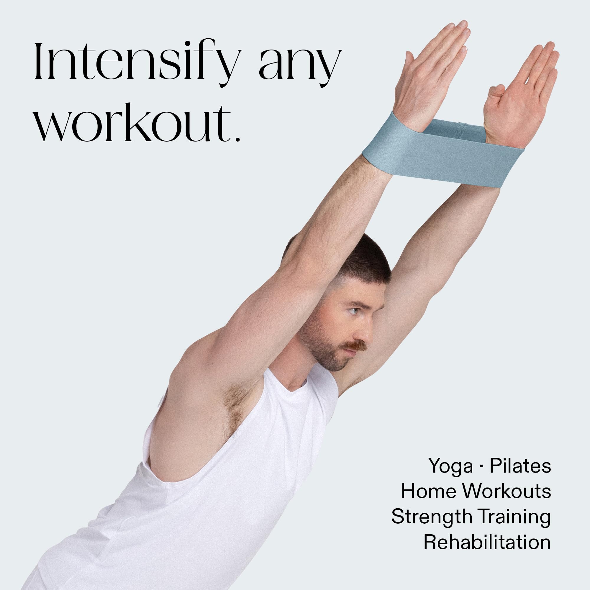 Bala Bandas de resistencia para mujeres y hombres, paquete de 3 bandas elásticas para ejercicio – Bandas de muñeca, tobillo, piernas y glúteos – Bandas de resistencia de entrenamiento para yoga,