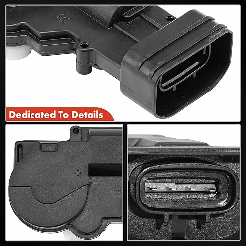 Miniatura 7 de A-Premium Actuador de bloqueo del maletero del portón trasero compatible con Toyota Sequoia 2001 2002 2003 2004 2005 2006 2007 Sport Utility,