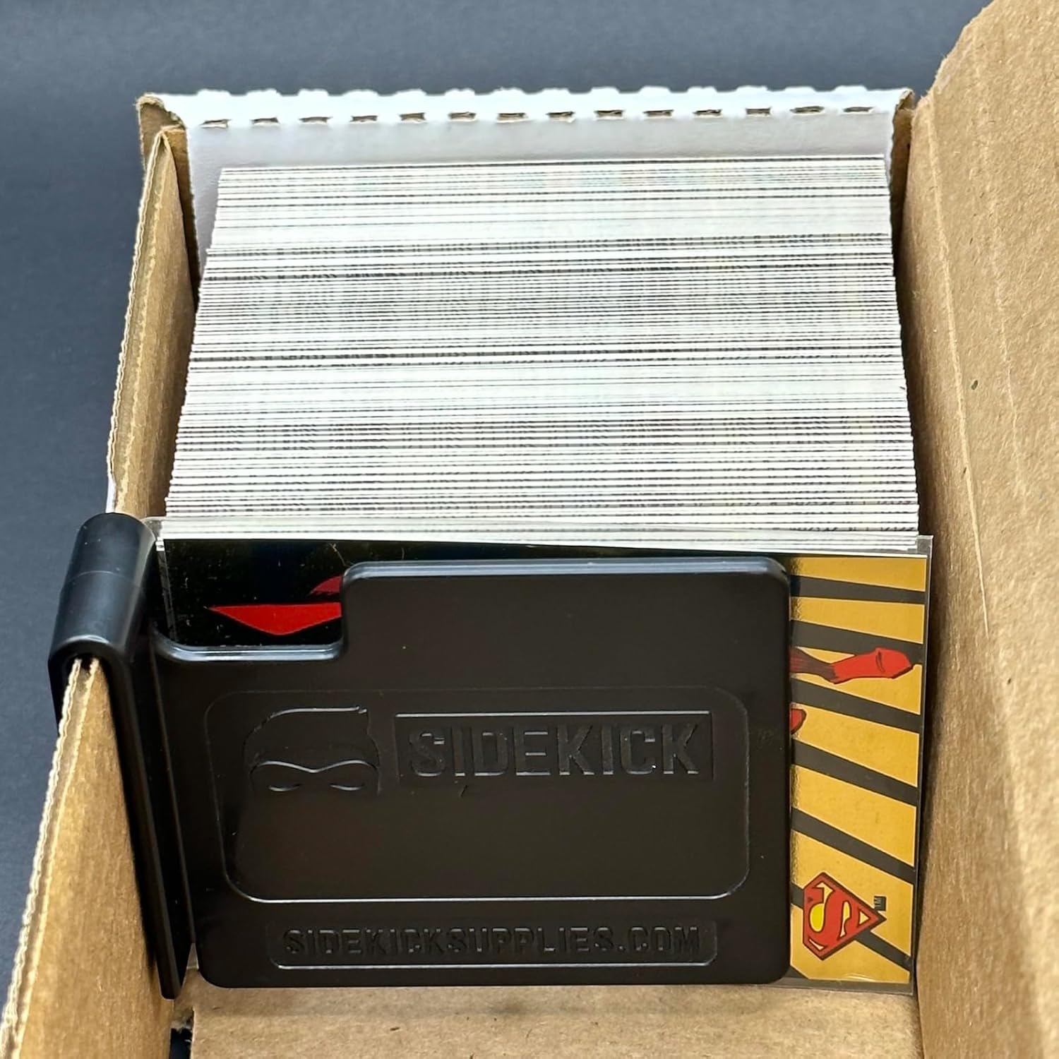 SIDEKICK Mini Card Box Divider (10-Pack) Trading/Gaming/Baseball Card Storage Box Divider Protect What You Collect - Proudly Made in the USA