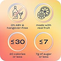 Vista 5 de Recess Cócteles sin alcohol artesanales, bebidas libres de alcohol, con adaptógenos, reemplazo de bebidas sin alcohol, mezclador