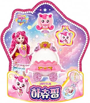 Catch Teenieping HEARTSPING Season 5 Royal Figure Set Pink