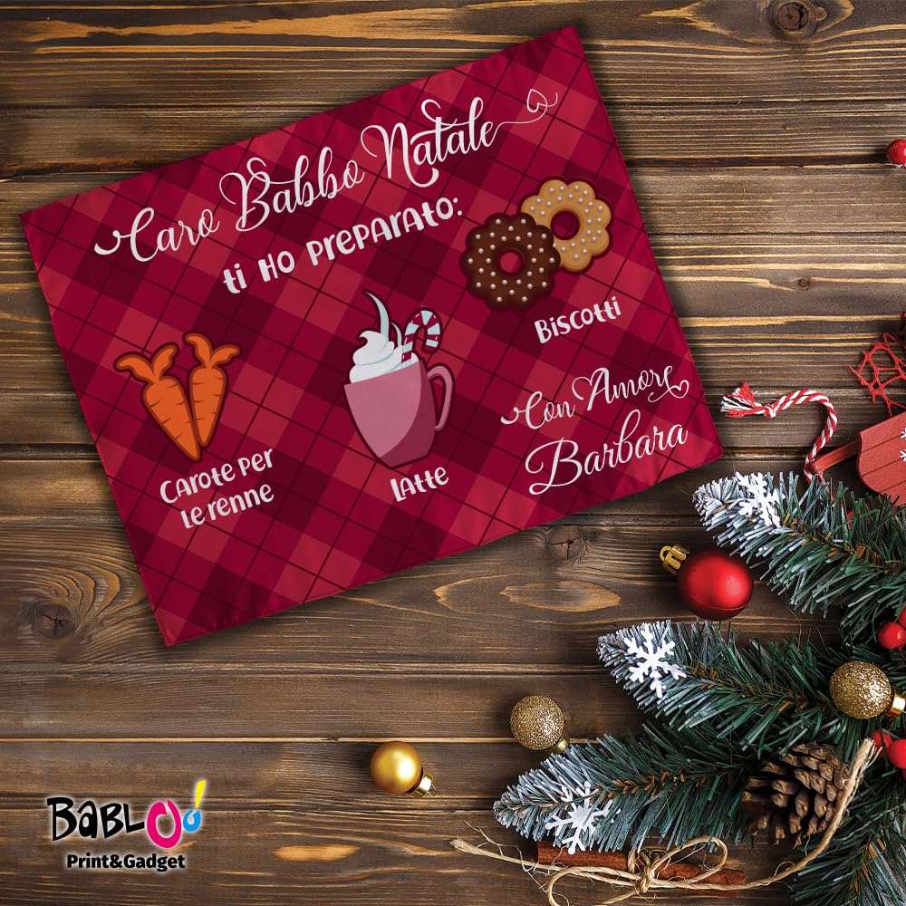 Tovaglietta Colazione Personalizzata Con Nome - Regalo Originale Per Natale E Compleanni - Foto 9