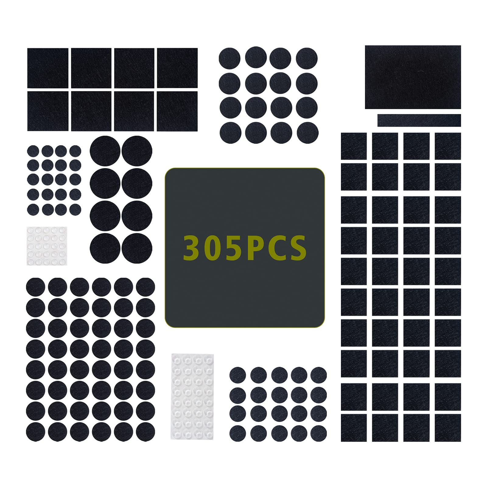 FILZGLEITER SELBSTKLEBEND "PREMIUM" 4,5 Mm Stark, Verschiedene Größen EUR 3,79 - DE