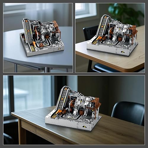 Miniatura 6 de Reobrix Juego de construcción de máquina de minería eléctrica con motores duales y bolas GBC, juegos de juguetes de construcción técnica 22023,