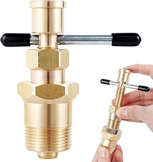 FUYGRCJ- Olive Puller Heavy Duty Metal Olive Removal Tool Ergonomic Labor Saving Compression Sleeve Puller Professional Pipes Plumbing Tool for 1/2-3/4 inch Copper Pipe