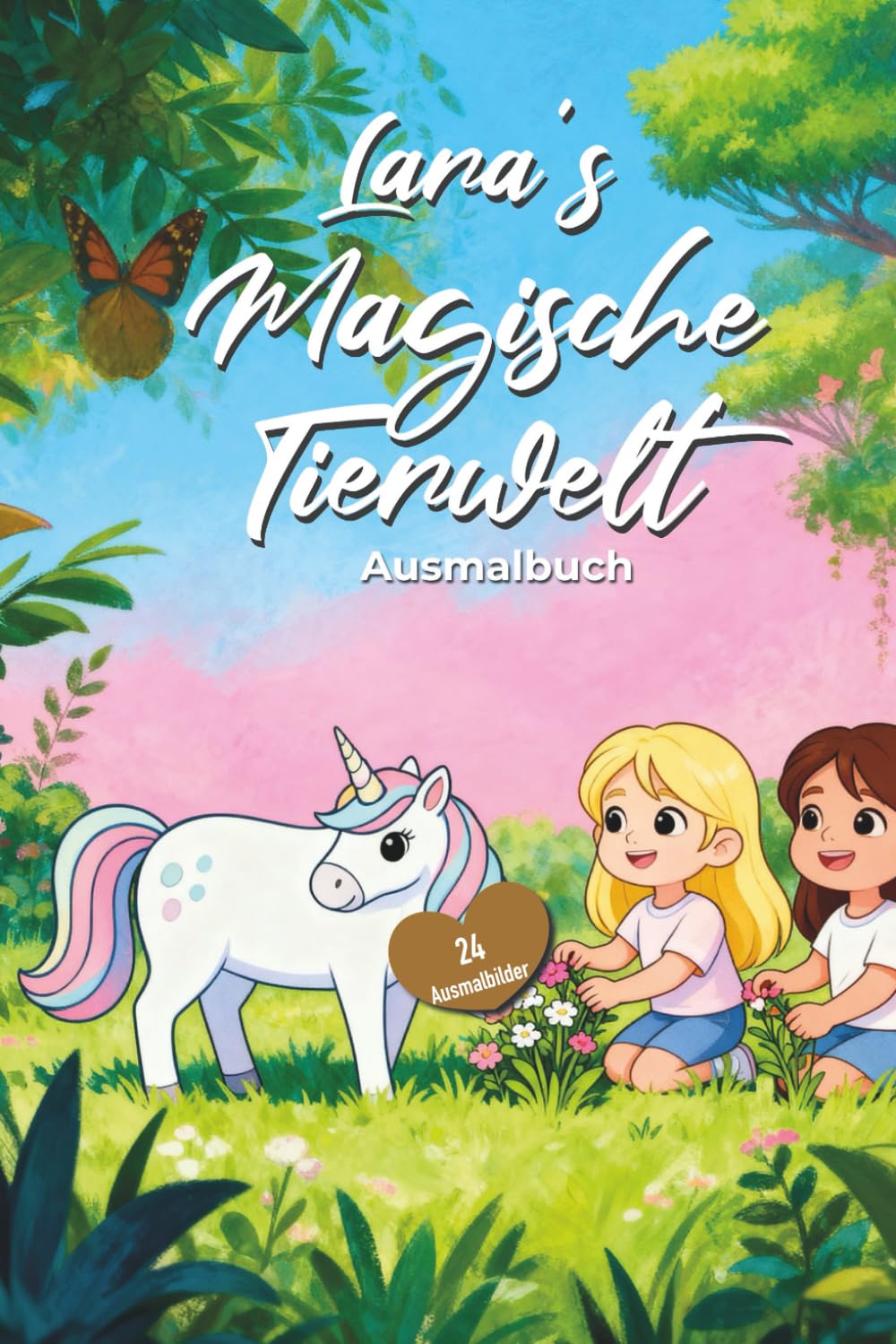Lara's Magische Tierwelt (Magische Welten - Ausmalbücher)