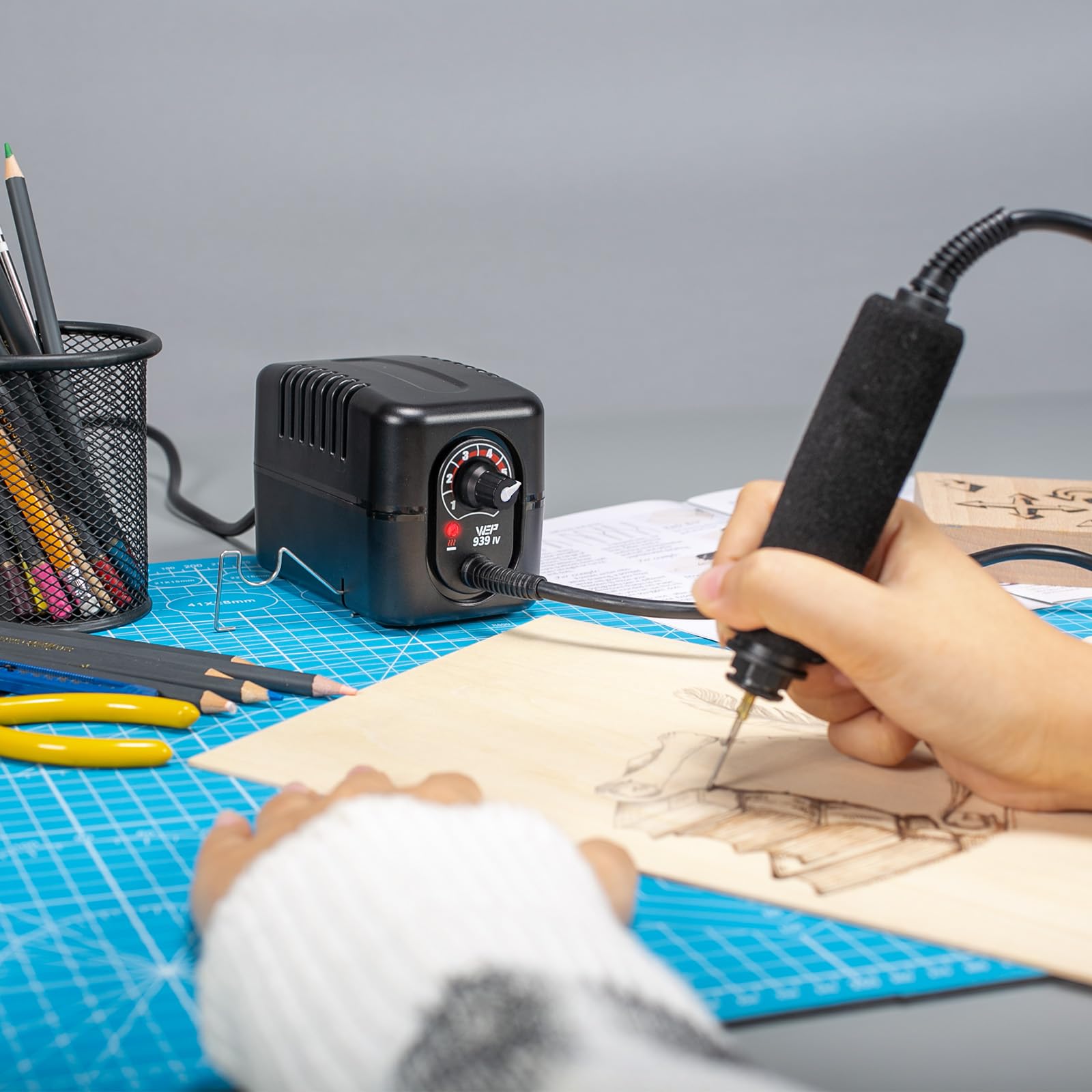 Amazon.com: WEP 939-IV Wood Burning Kit with Quick-Change