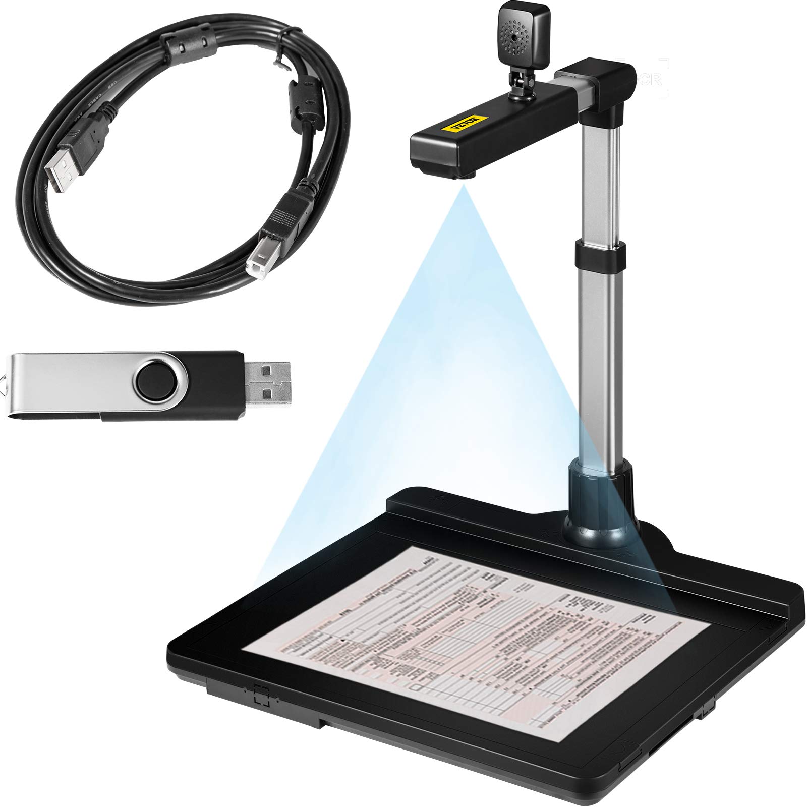 Buy VEVOR Document Camera for Teachers A3 Scanning Size Book Scanner