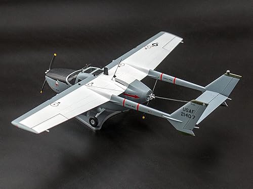 Miniatura 6 de ICM 48290 - Avión militar de plástico Cessna O-2A Skymaster, modelo de avión avión avión de reconocimiento americano - Escala 1:48
