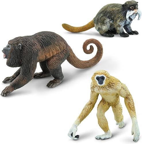 Miniatura 6 de Safari Ltd. Primates TOOB - Figuras de varios monos - Divertido juguete educativo para niños, niñas y niños a partir de 3 años
