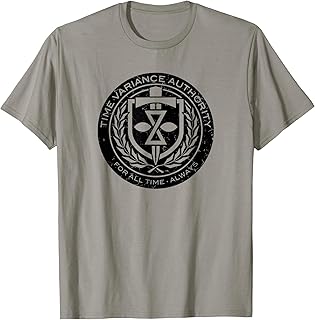 Loki Time Variance Authority Badge T-Shirt