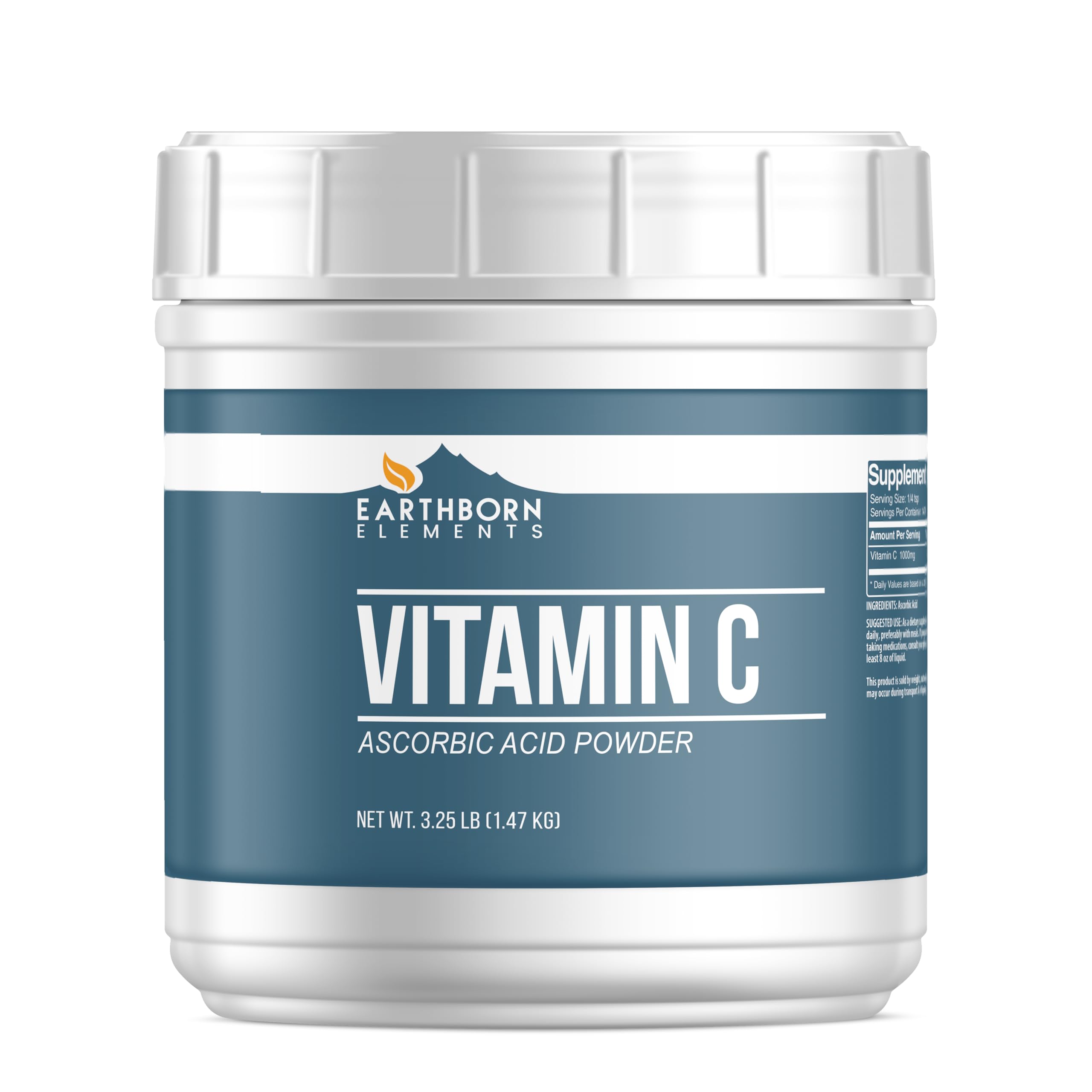 Vitamin C Powder 3.25 lb, Ascorbic Acid, Dietary Supplement