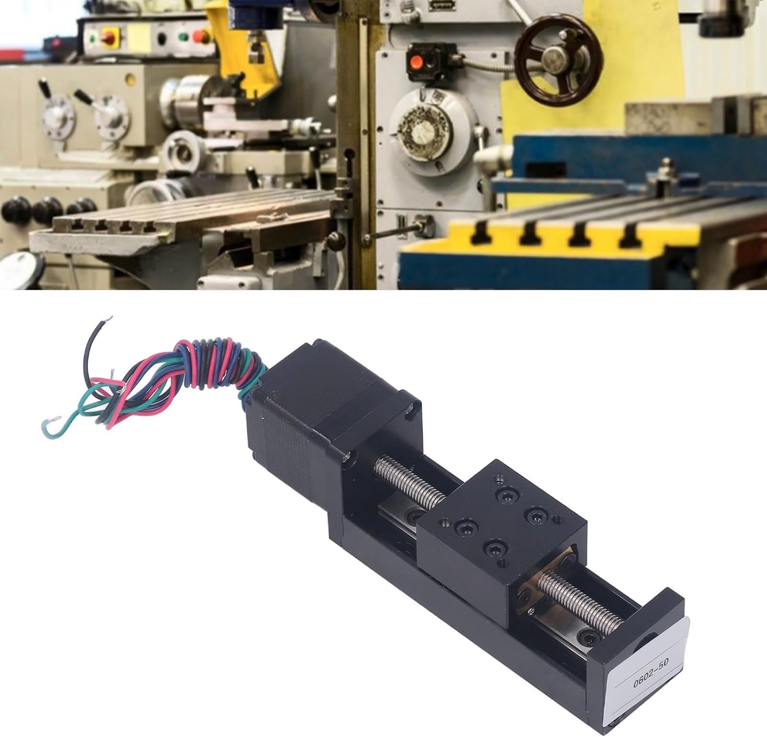 Kikumi Linear Guide Slide Actuator, Büload Horizontal Vertical Load Low Noise Mini Linear Guide Slide For Actuator Alloy