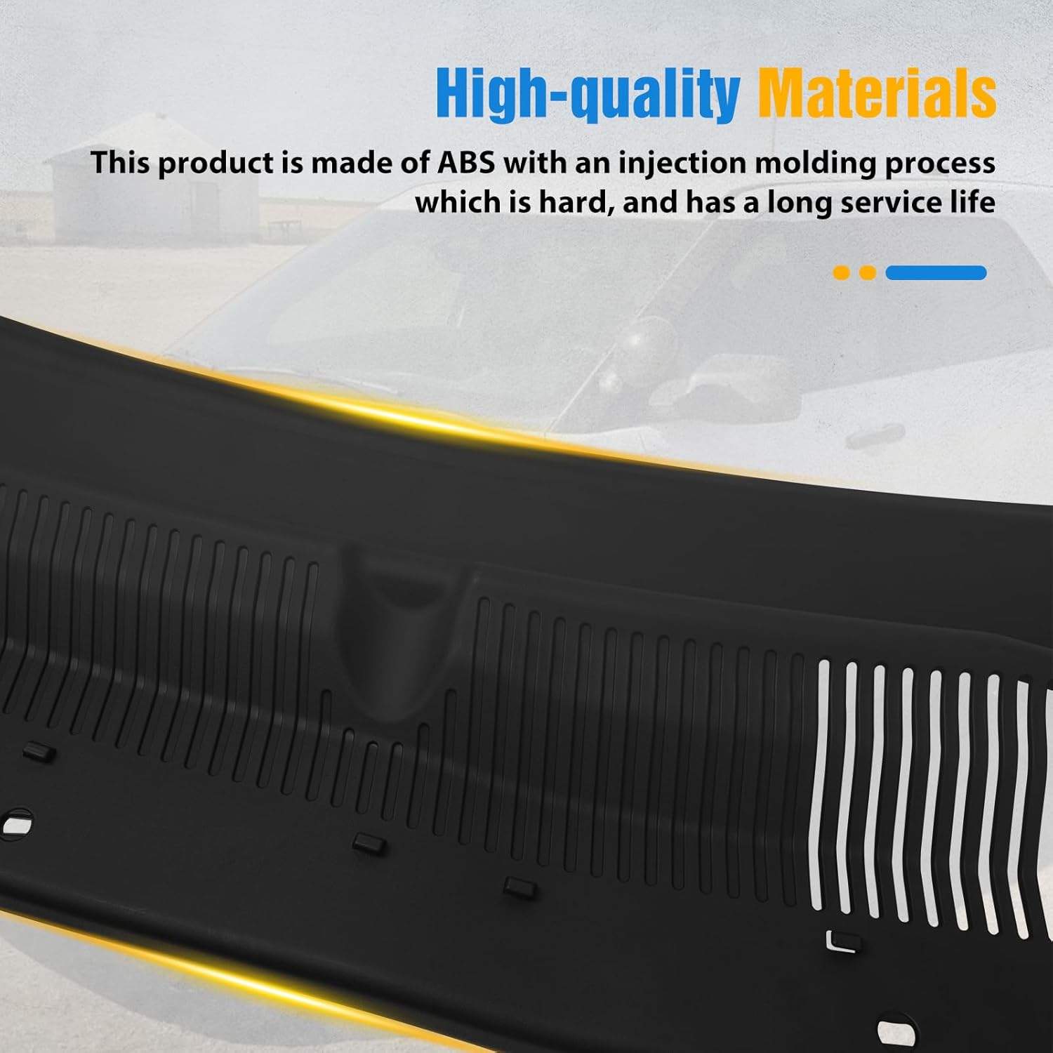 Windshield Cowl Grille Top BB5Z78022A68AA Compatible with Ford Explorer 2011-2019 windshield cowl BB5Z78022A68A