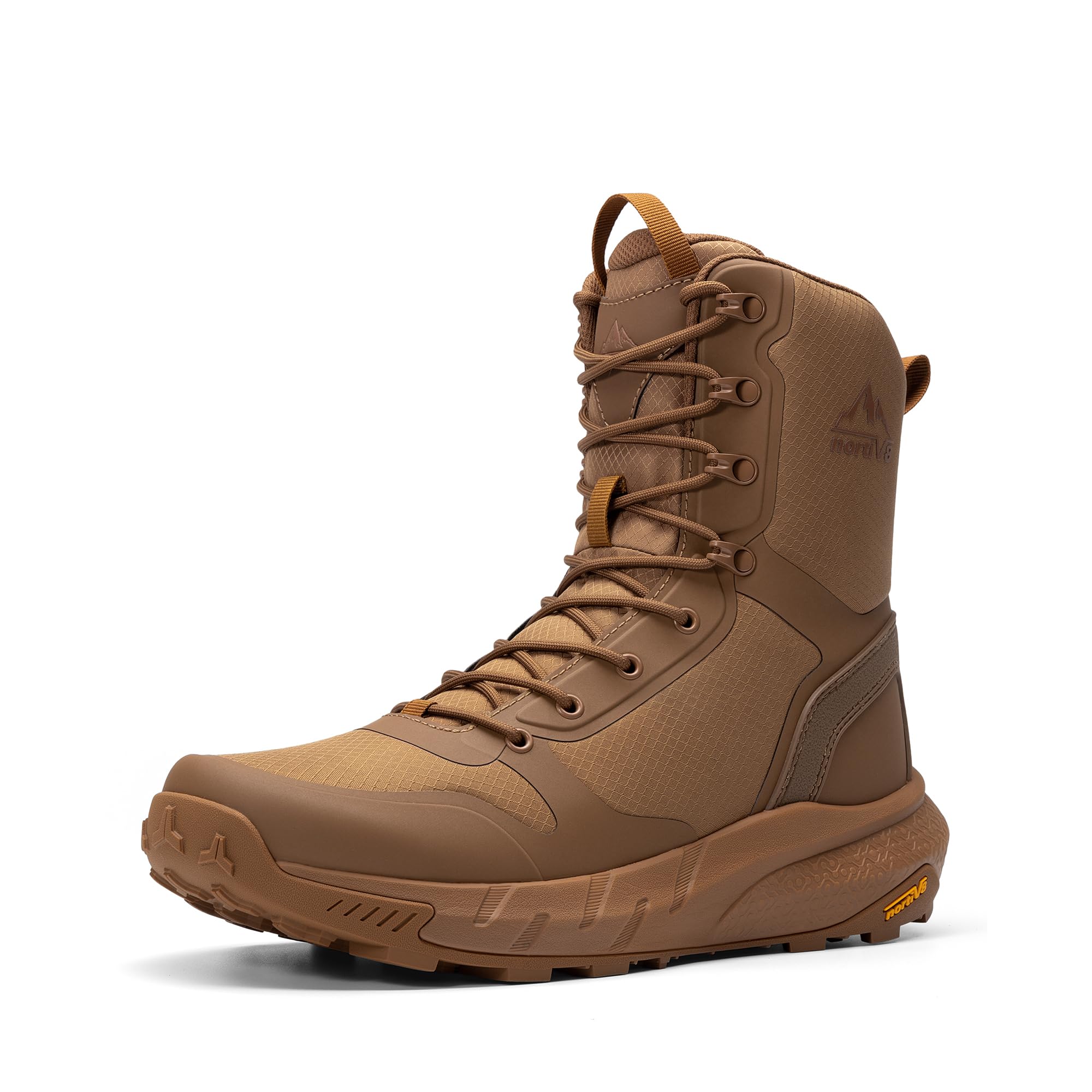NORTIV 8 Hommes Rangers Militaire Bottes de Tactique,Bottes légères et Confortables pour le travail Toute la Journée, bottes de randonnée Metrostrike (20-23 cm)