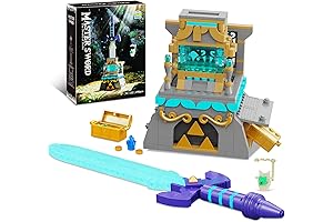 BOTW Glowing Master Sword Lego Set for League of Legends Fans