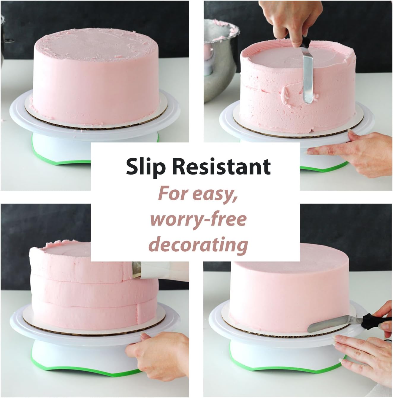 Set of 18 - Cake Board Rounds, Circle Cardboard Base, 6, 8 and 10-inch. Perfect for Cake Decorating, 6 of Each Size - Image 4