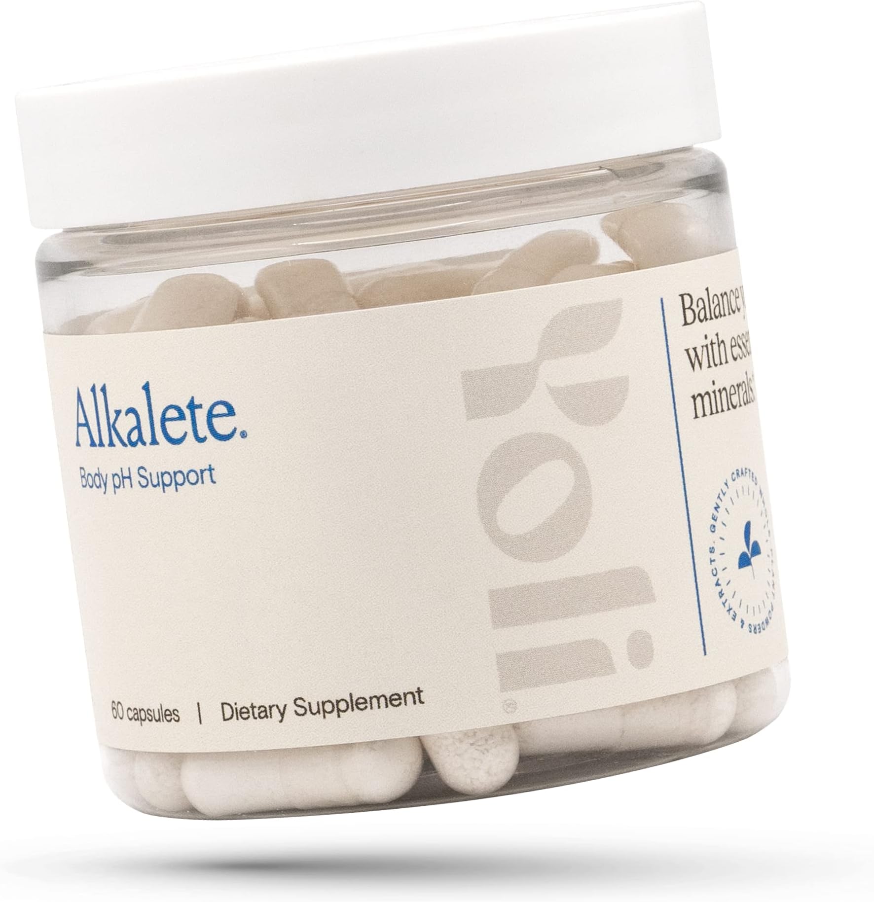 Yoli Alkalete - Calcium and Magnesium Supplement - 60 Capsules