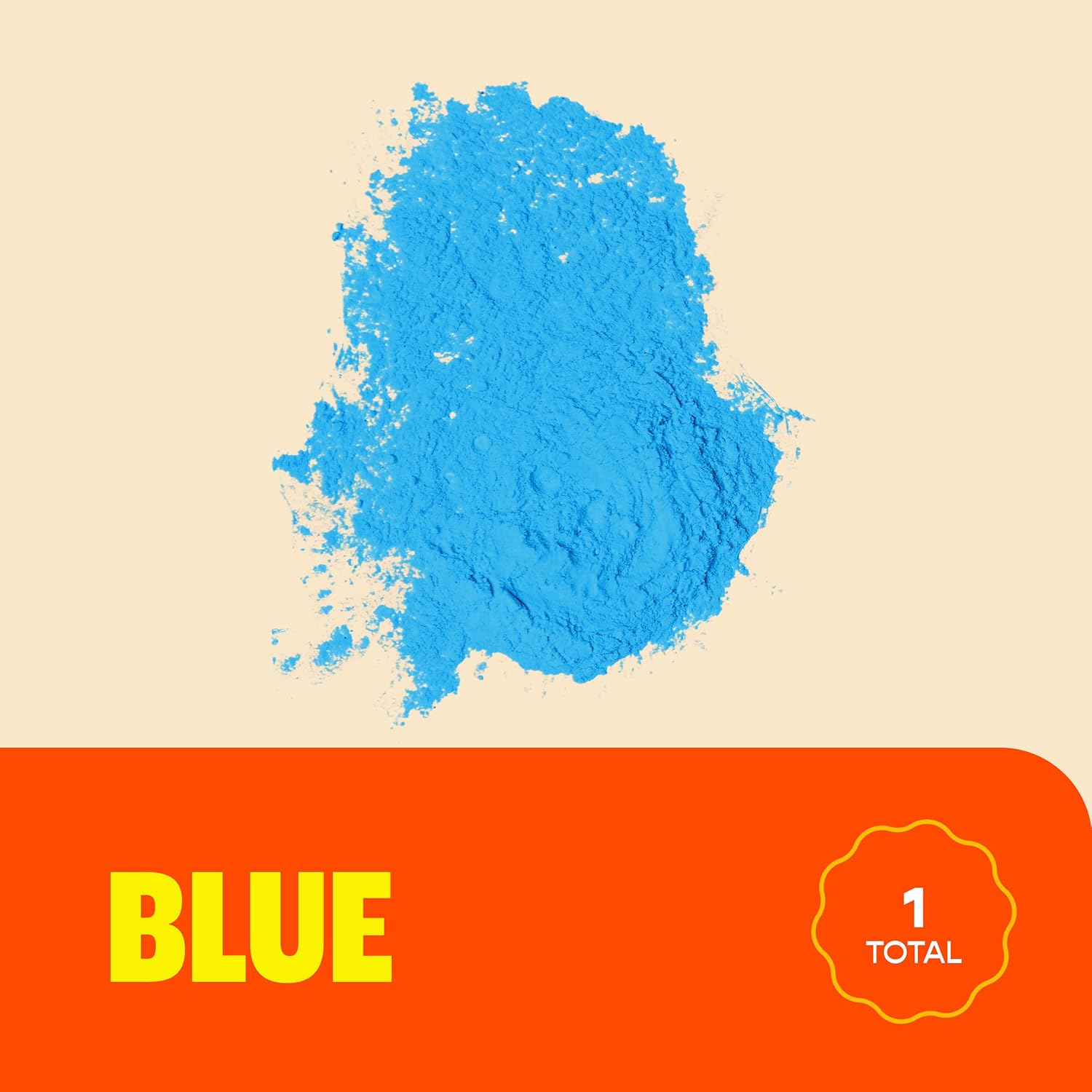 Chameleon Colors 25 lb. Color Powder - 1 Pack - Vibrant Blue Color - for 15-20 People - Non-Toxic & Gluten-Free - for Holi, Color Wars, Fun Run, Gender Reveal, Summer Camp & More
