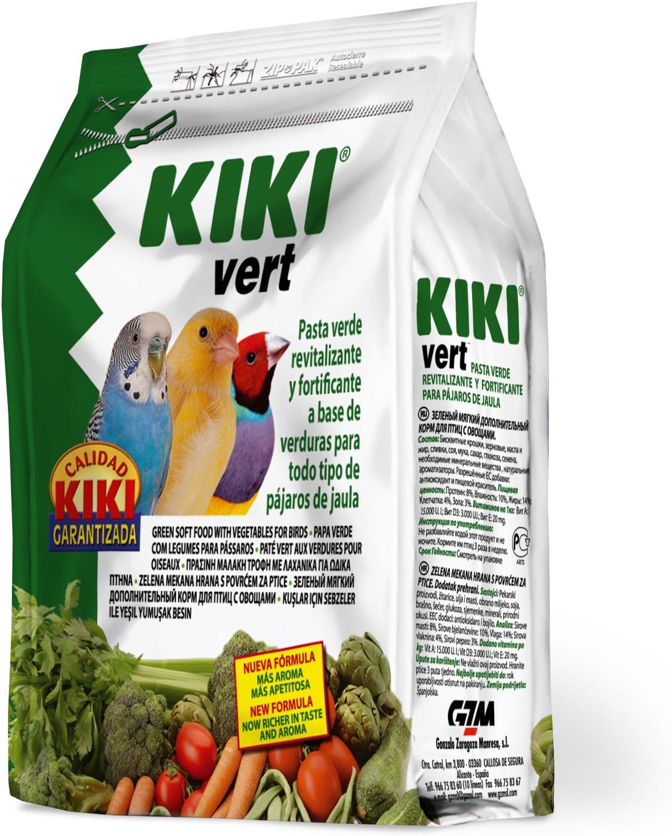 KIKI VERT W/VEGTABES 300G