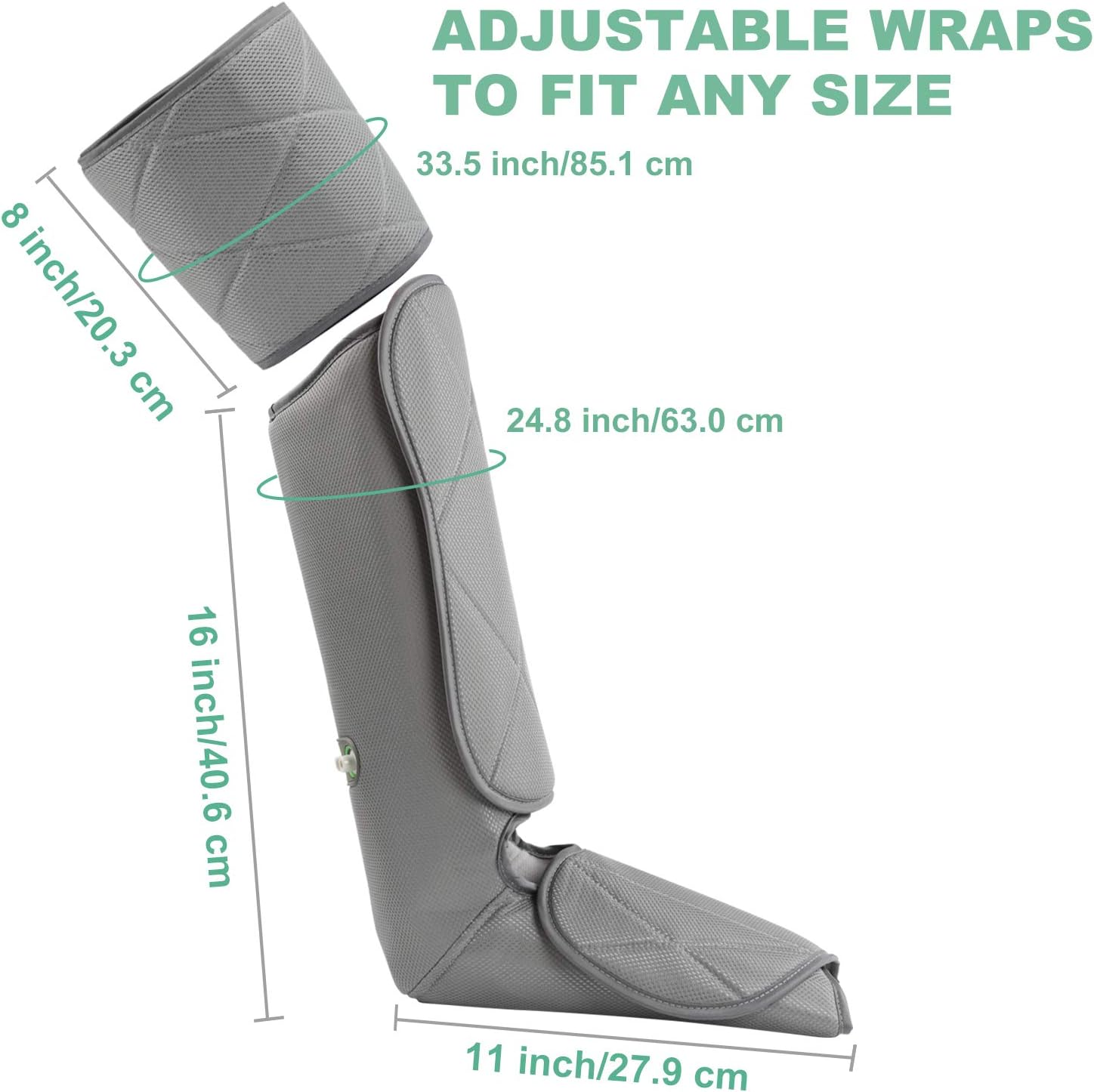 Renpho Leg Massager for Circulation and Relaxation, Calf Feet Thigh Massage, Sequential Wraps Device with 6 Modes 4 Intensities, Helps to Relax Legs, Gifts for Men Women : Health & Household