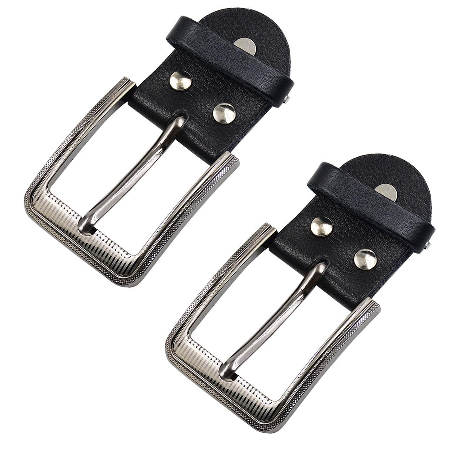 Boucle Ceinture, Boucles de Ceinture Métallique 40mm Boucle De Ceinture Classique à Dents Simples Carrées Boucle de Ceinture Homme Ceinture Rechange Boucle Ardillon Pour Hommes Femmes Ceinture