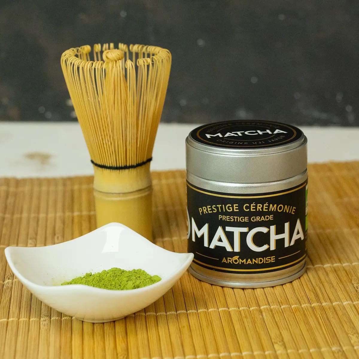 Thé Vert Matcha de Cérémonie Bio - Prestige - 30g