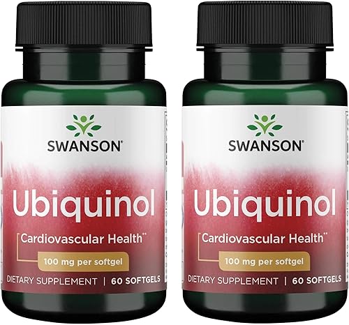 Swanson Ubiquinol 100 mg 60 Sgels (paquete de 2)