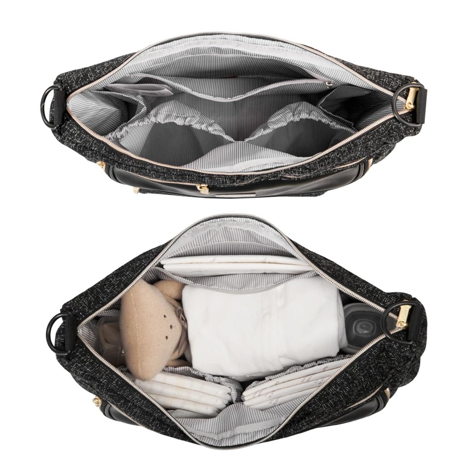 Bolsa de pañales de gran capacidad, bolsa de viaje para mamá, bolsa de maternidad, universal, organizador de cochecito para niños