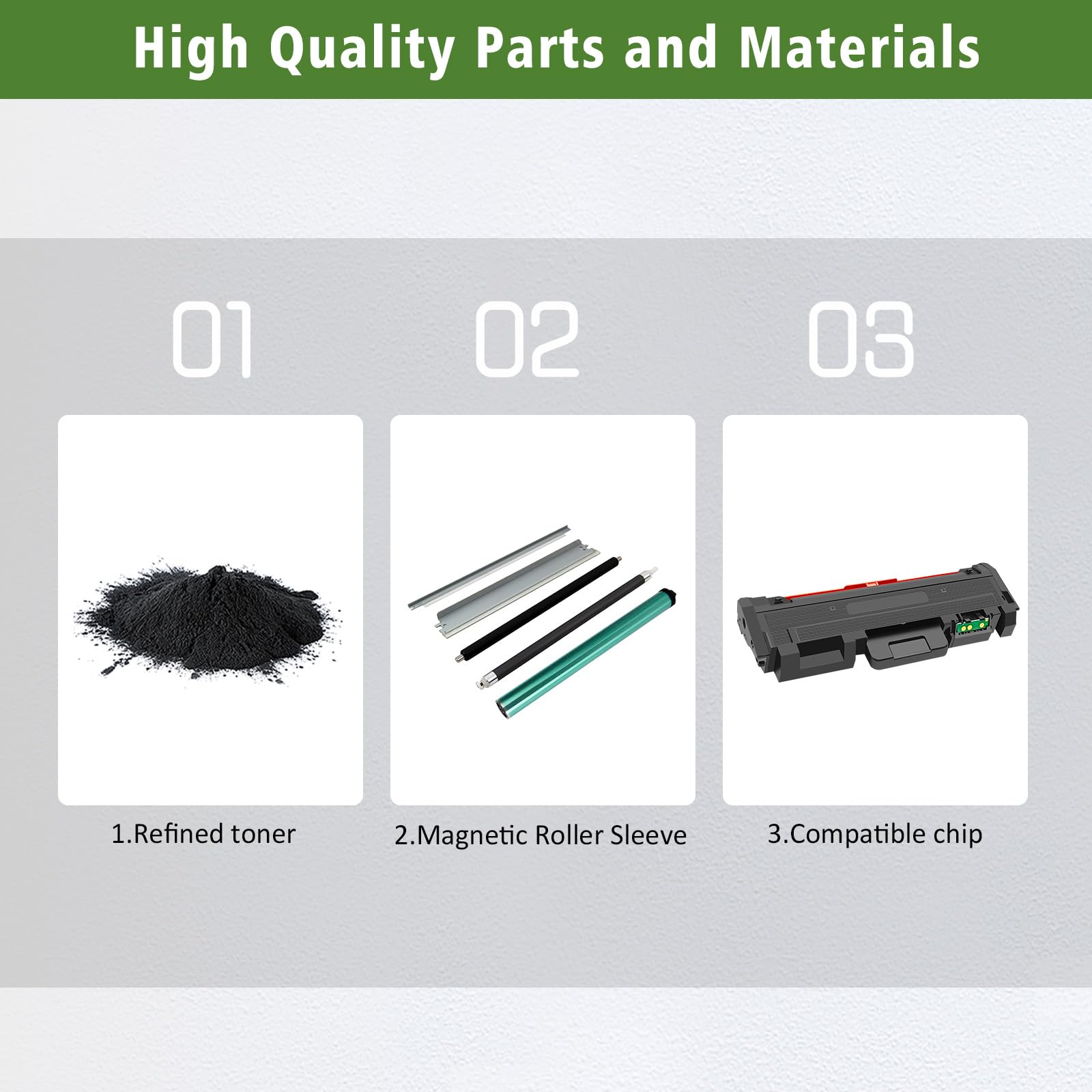 GREENPRINT Cartuccia di Toner Compatibile B205 B210 B215 Nero ad Alta Capacità 3000 Pagine per Xerox B215DNI B205NI B210DNI 106R04347