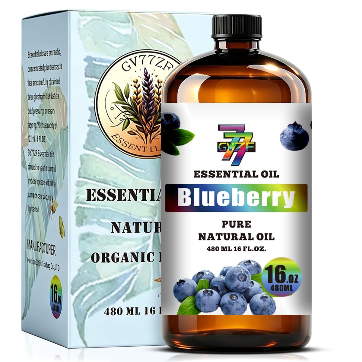 Blueberry Essential Oil for Diffuser DIY Candles Soap Cleaning 16oz