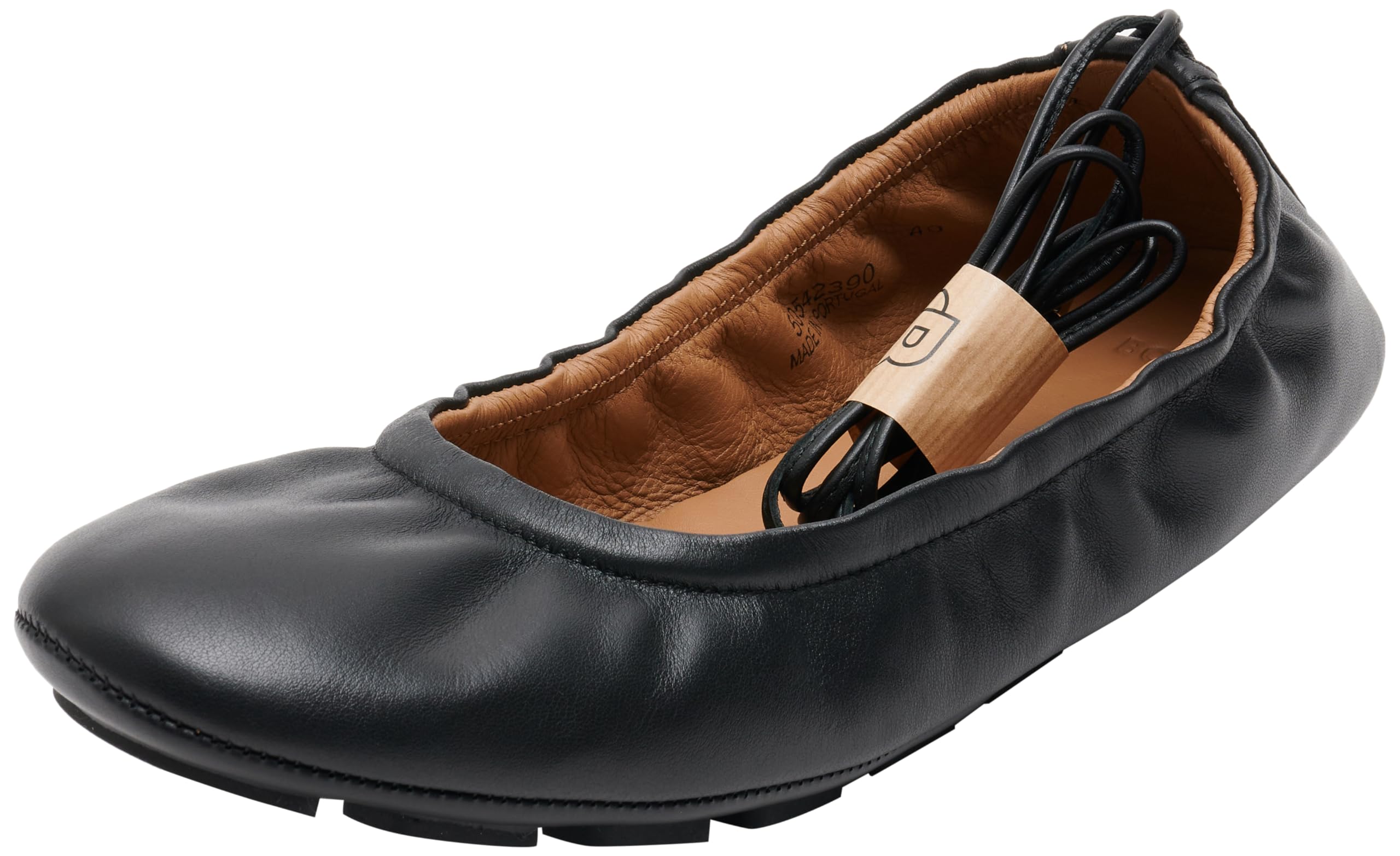 BOSS Women's Roxanne_Ballerina_na, Black 1, 7 UK