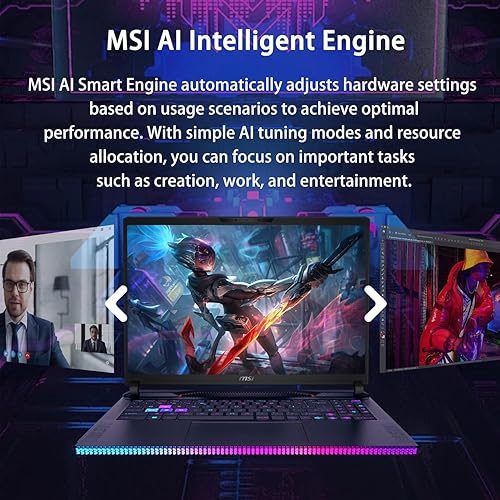 Miniatura 7 de MSI GF65 Thin 9SD-252 15. 6" 120Hz Gaming Laptop Intel Core i7-9750H GTX1660Ti 8GB 512GB SSD Win10