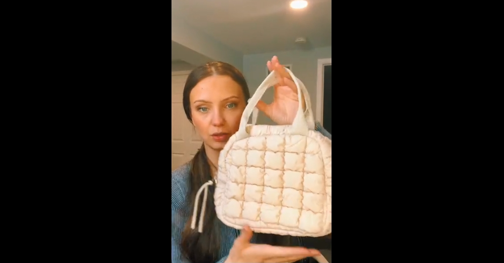 Amazon.com: BBIQI Quilted Puffer Lunch Bag for Women Cute