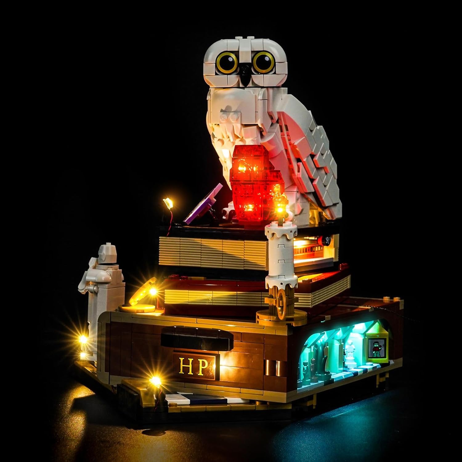 LocoLee Light kit Compatible with Lego 76466 Sorcerer's Stone Collectors' Edition - No Model Only Lights, LED Lighting Accessories Compatible with Lego 76466 Sorcerer Stone (Standard Version)