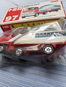 Amazon | トミカ 廃盤 赤箱 No.97 新幹線トレーラー 絶版 | ミニカー
