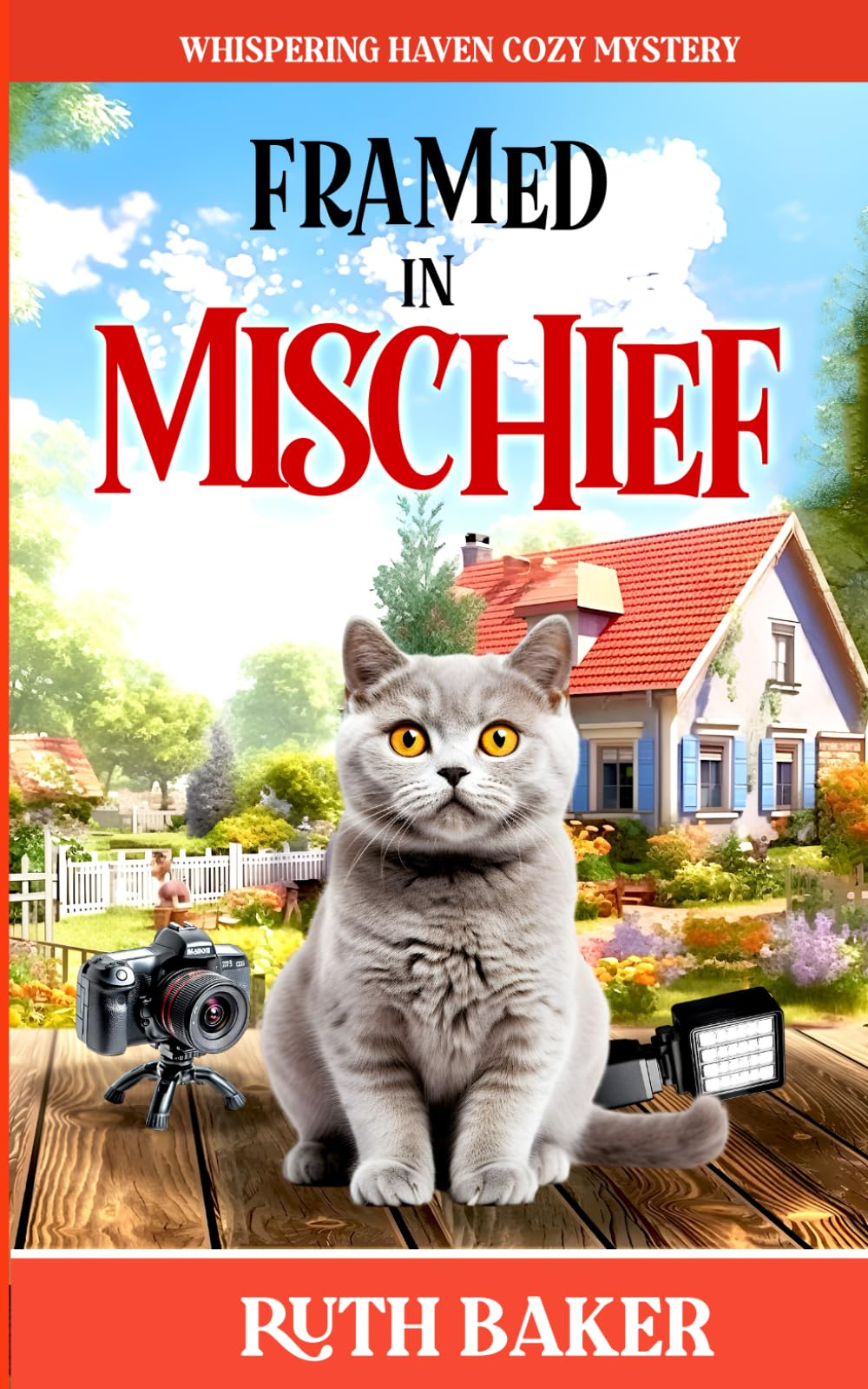 Framed in Mischief: 4 (Whispering Haven Cozy Mystery)